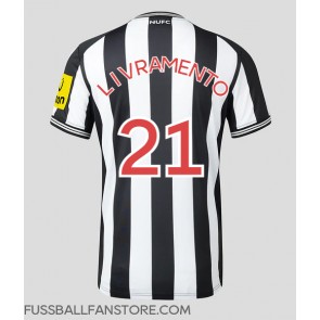 Newcastle United Tino Livramento #21 Replik Heimtrikot 2023-24 Kurzarm